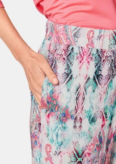 Jersey-Culotte VERA mit farbenfrohem Druck thumbnail 5