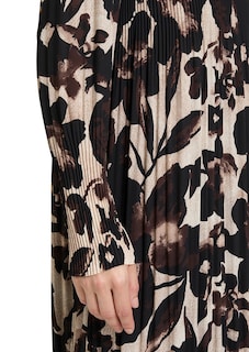 Plisseekleid mit hübschem Blütenprint thumbnail 4
