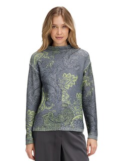 Strickpullover mit Paisley-Print thumbnail 7