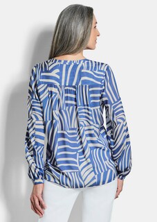 Lichte blouse van pure viscose thumbnail 3
