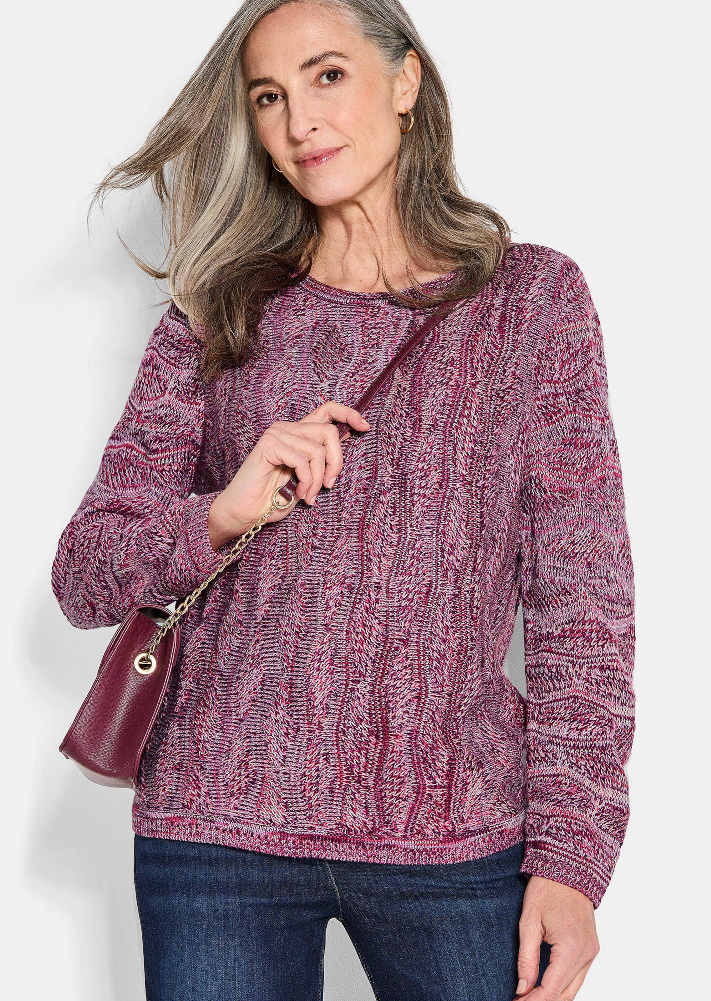 Strickpullover mit Wellenmuster thumbnail 4