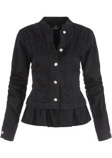 Jeansjacke mit femininen Details thumbnail 2