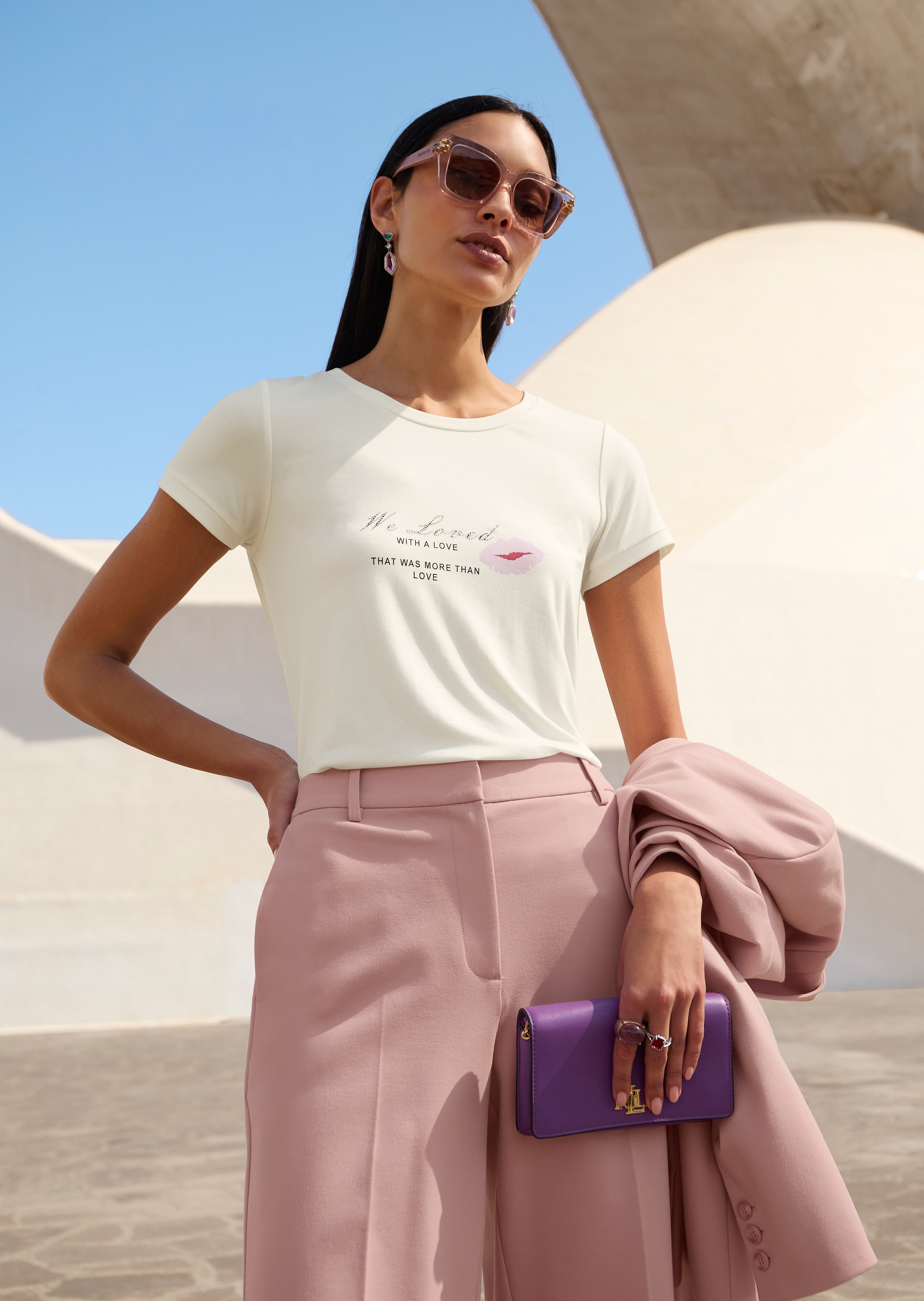 Shirt mit Statement-Print