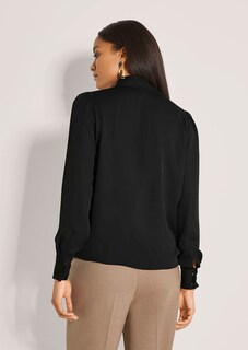 Bluse mit Nietenbesatz und Bindeband thumbnail 4