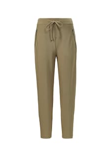 Sportieve joggpants van gestructureerd materiaal thumbnail 6