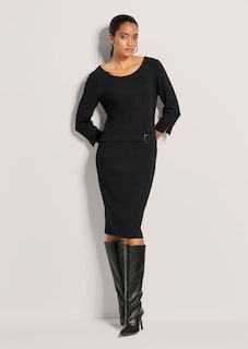 Kleid mit 3/4-Ärmeln thumbnail 3