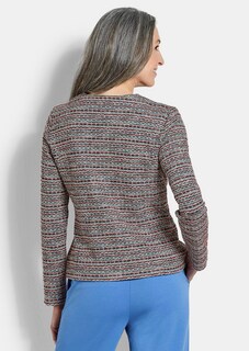 Jersey blazer in bouclélook thumbnail 3