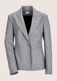 Trendstarker Nadelstreifen-Blazer thumbnail 7