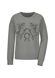 Sweatshirt mit edler Lochstickerei thumbnail 5
