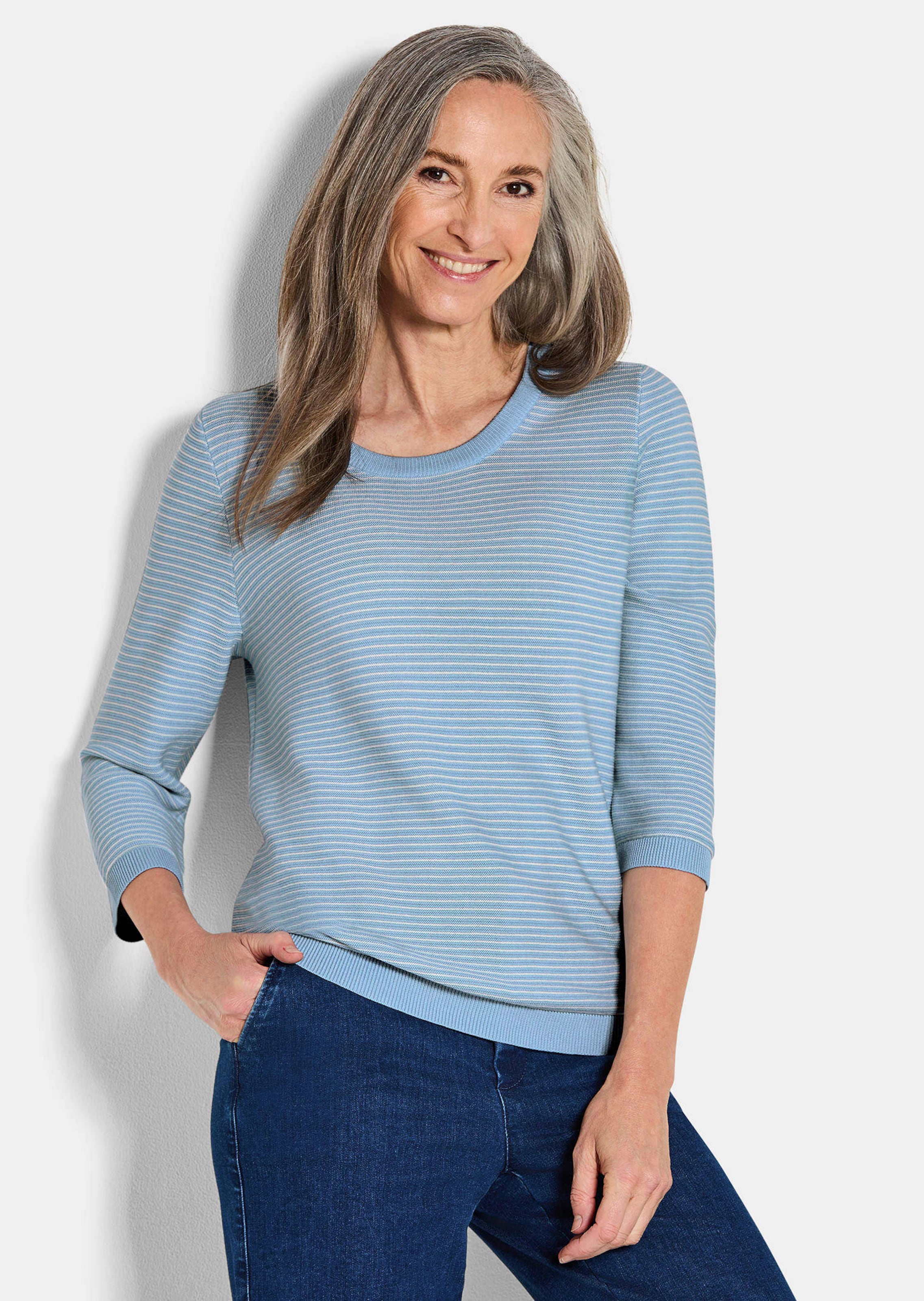 Tricot pullover van katoen