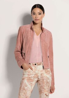 Jacke aus Ziegenvelours-Leder thumbnail 2