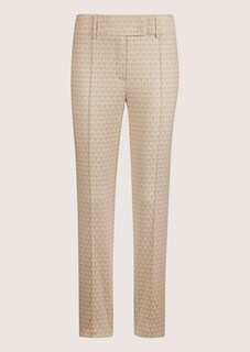 Schlanke Jacquard-Hose thumbnail 7