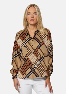 Bluse mit platziertem Druck  thumbnail 2
