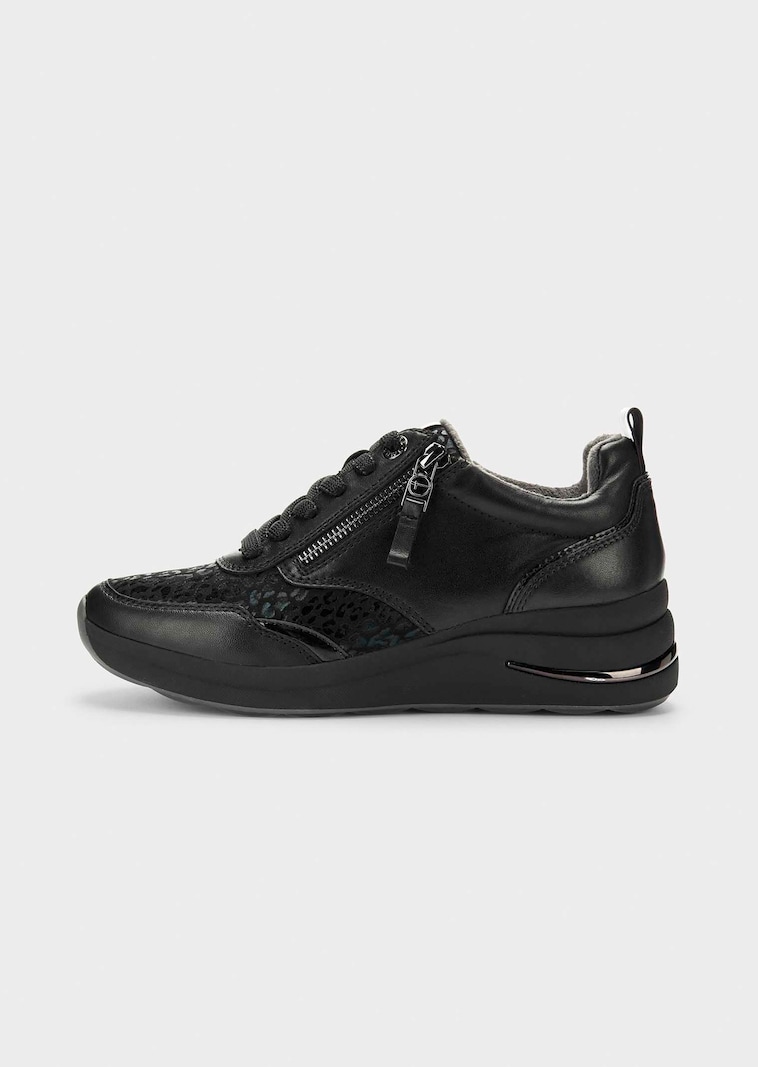 Hallux-Sneaker in elastischem Materialmix