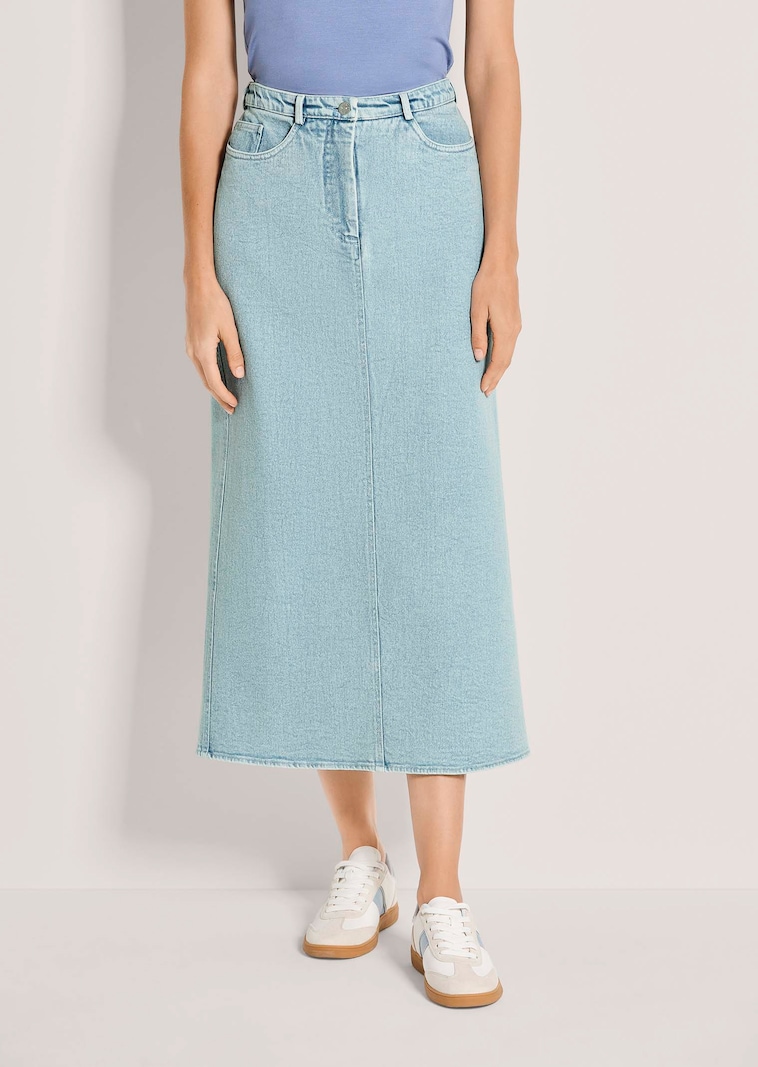 Denim midirok