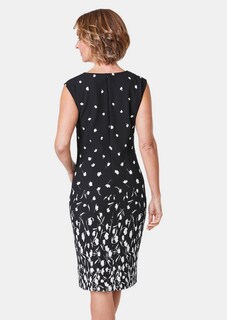 Elegante jurk met modieuze print thumbnail 2
