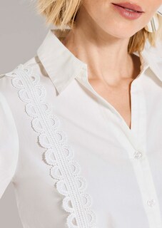 Romantische Bluse mit Spitzenbändern thumbnail 6