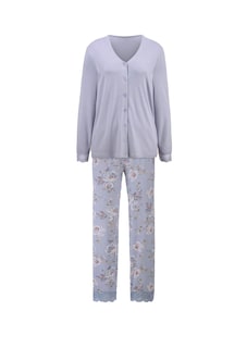 Pyjama in feinem Viskose-Jersey thumbnail 4