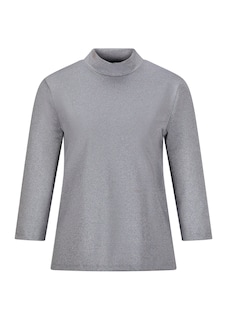 Shirt aus glänzendem Viskose-Jersey thumbnail 6