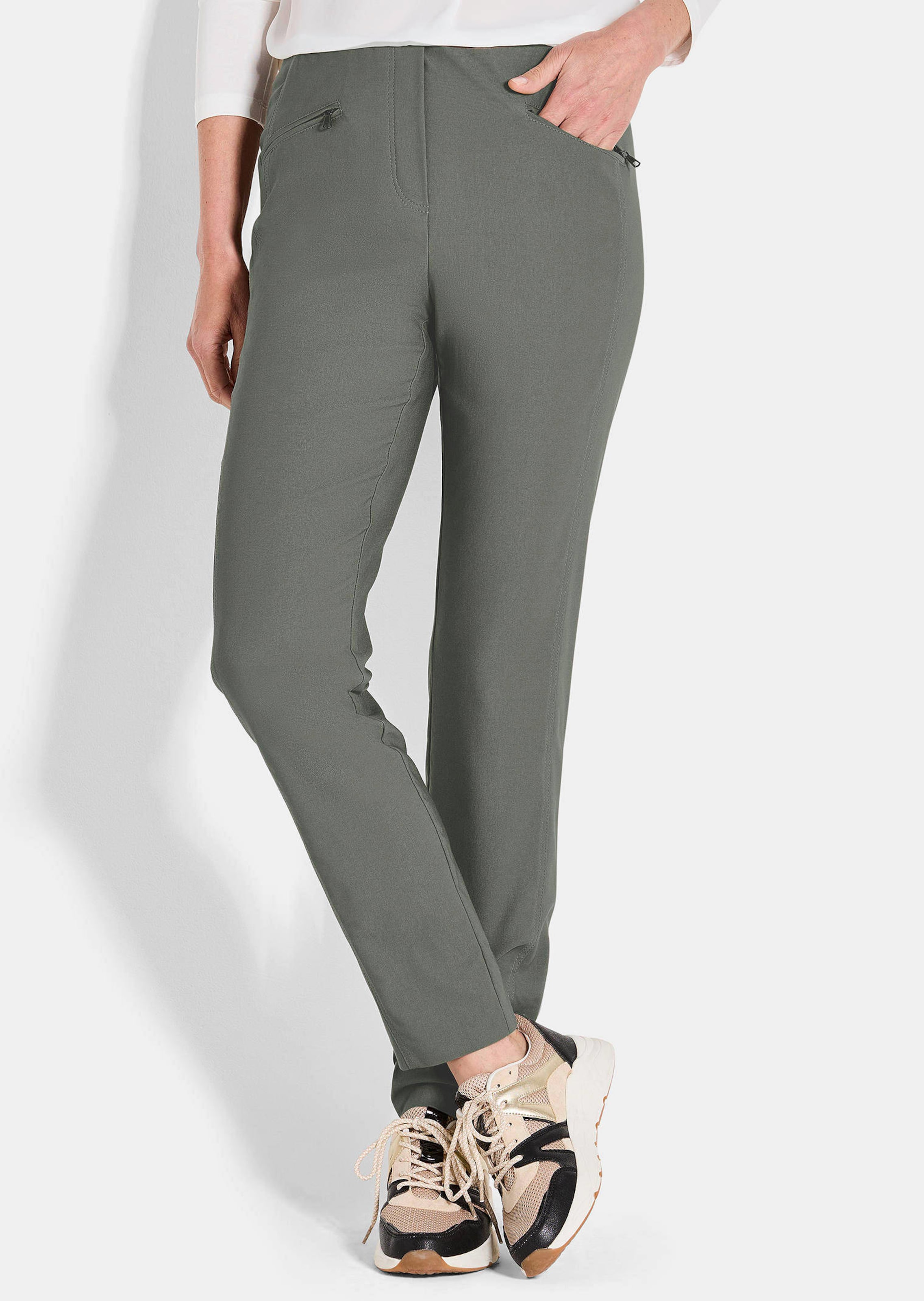 Schmale Bengalinhose LOUISA innen angeraut