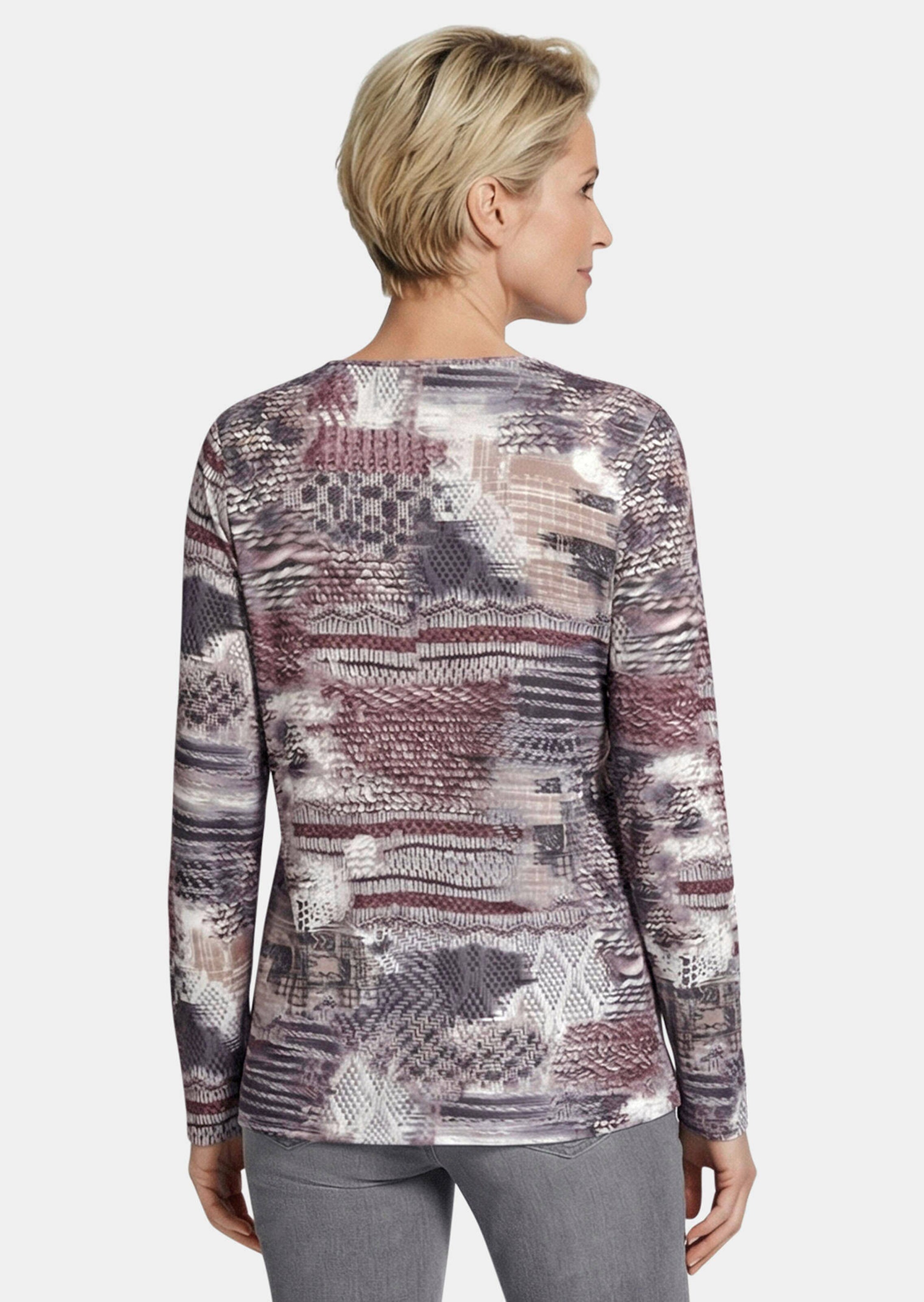Tricot shirt met print thumbnail 3