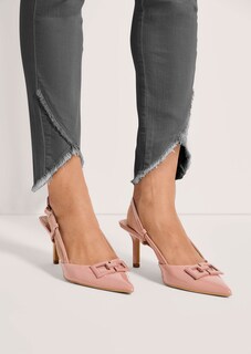 Slim-fit jeans with frayed hem thumbnail 5