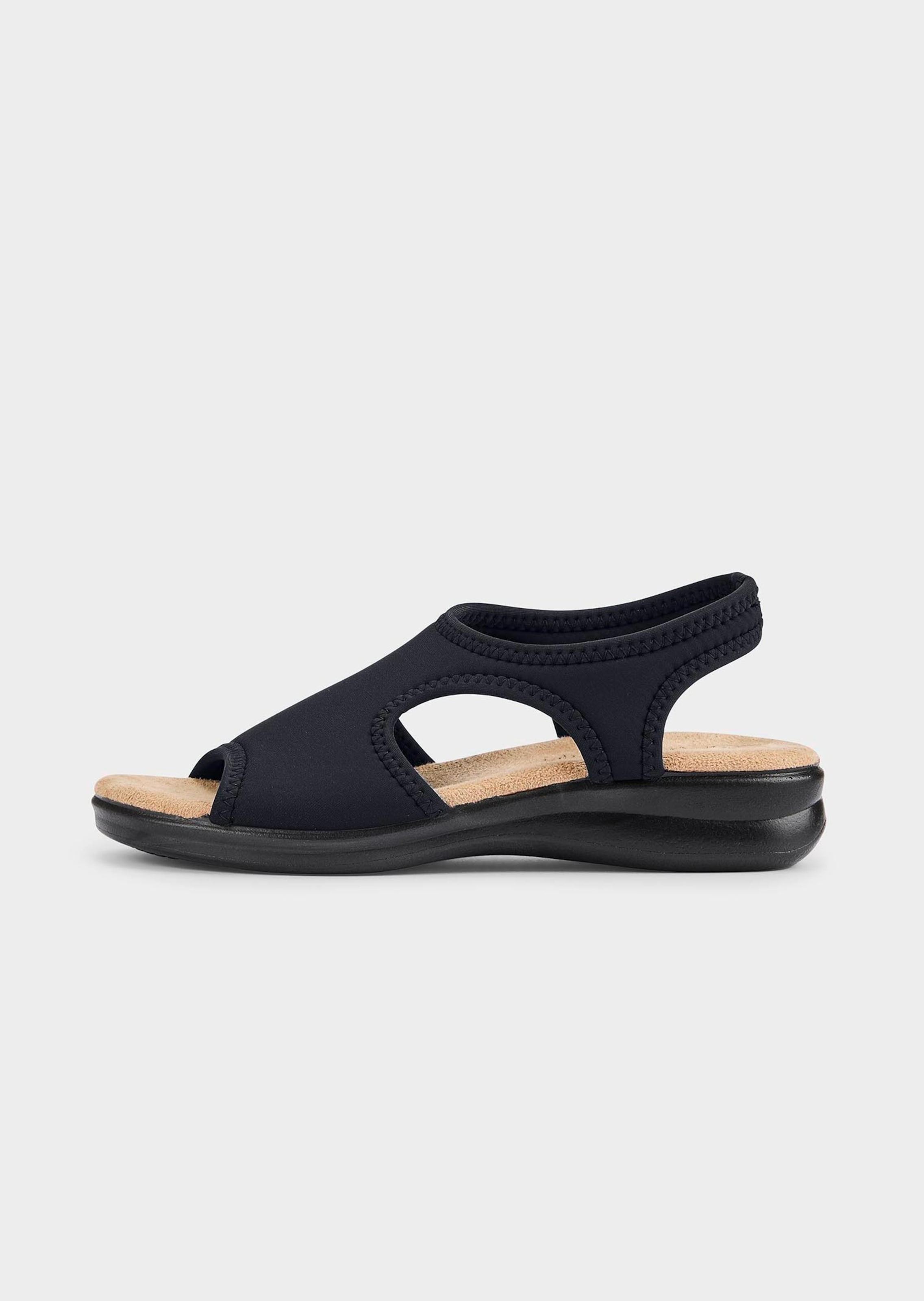 Sandalen aus Stretch