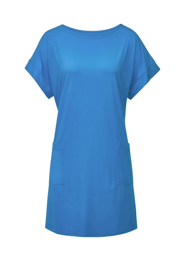 Robe de plage en matière fonctionnelle lisse