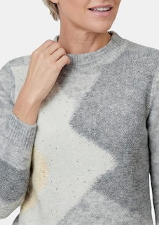 Strickpullover mit Intarsienmuster thumbnail 5