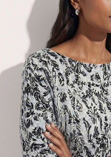 Pull en cachemire avec imprimé allover thumbnail 6