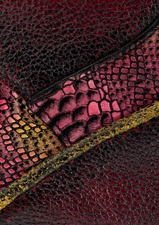 Stiefelette mit Animalprint und Metallic-Effekt thumbnail 3