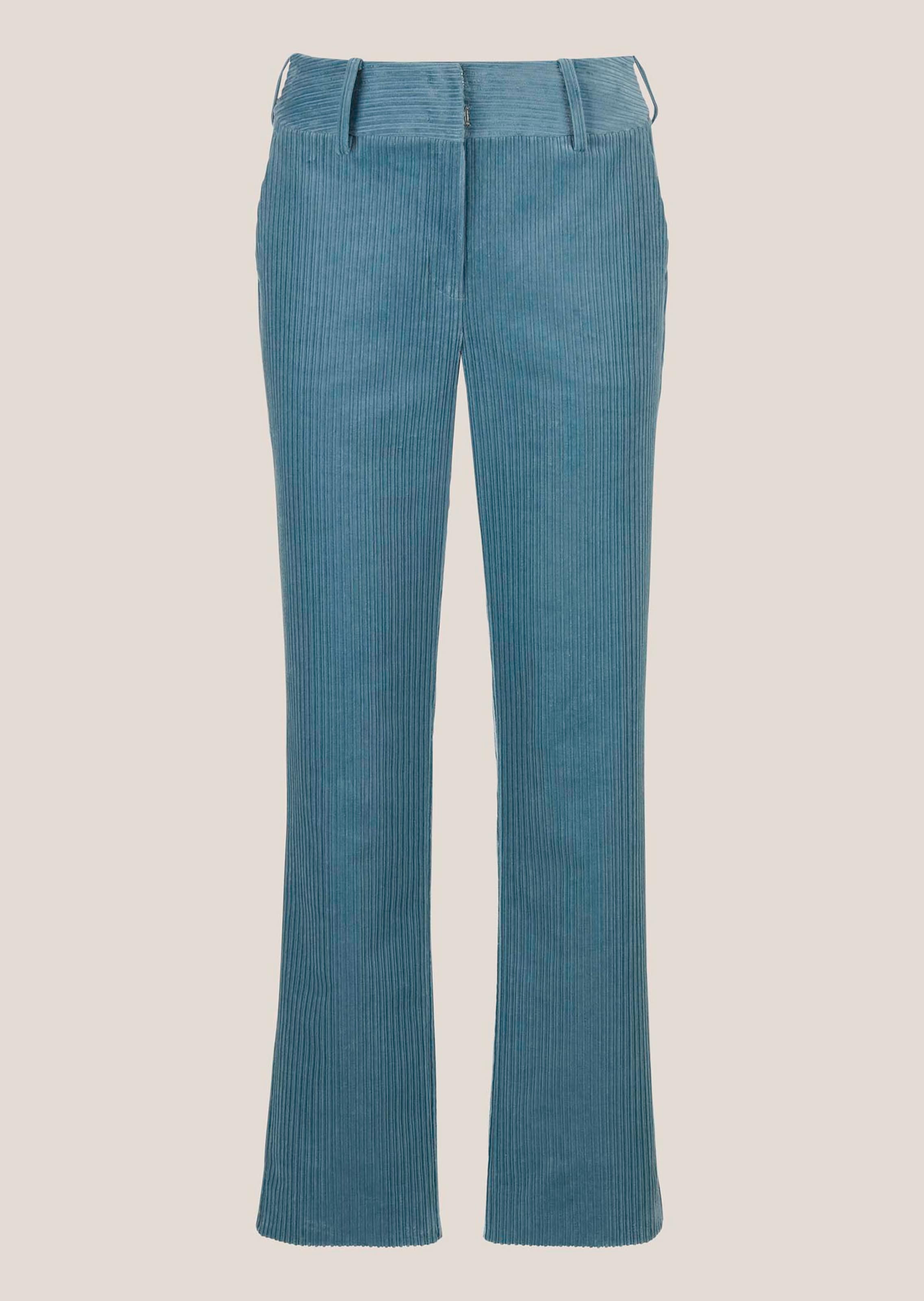 Schlanke Cordhose