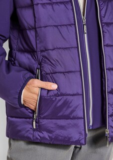 Steppjacke mit Ärmeln aus Softshell thumbnail 5