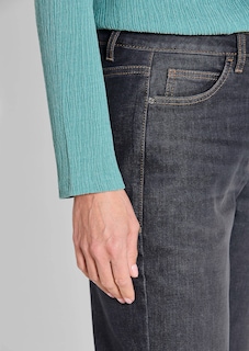 Mom jeans SARA van stretchkatoen thumbnail 5
