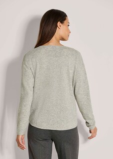 Rundhals-Pullover mit Jacquard-Muster thumbnail 4