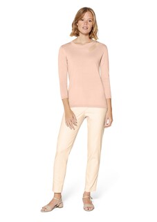 Feinstrick-Pullover mit 3/4-Ärmeln und Cut-out thumbnail 3