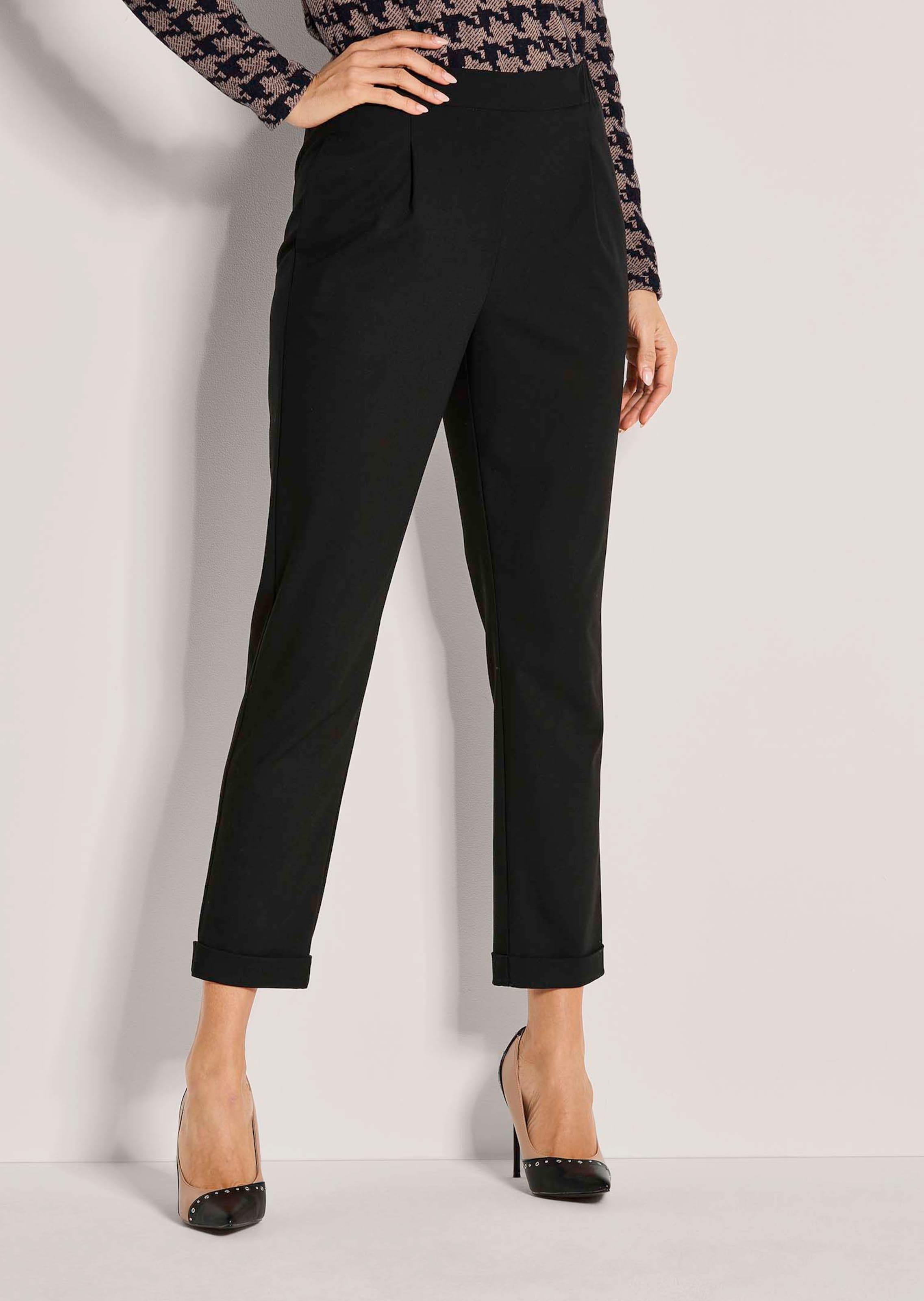 Bundfaltenhose zum Schlüpfen