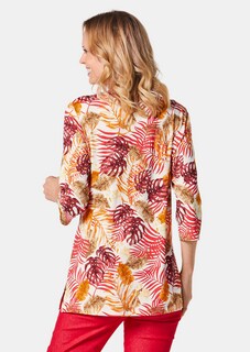 Figurschmeichelndes Drucktunika-Shirt thumbnail 3