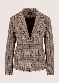 Tweedblazer im Multi-Colour-Look thumbnail 7