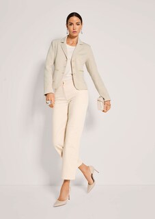 Jersey blazer with a honeycomb pattern thumbnail 5