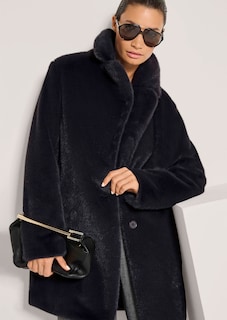 Oversized faux fur coat thumbnail 5