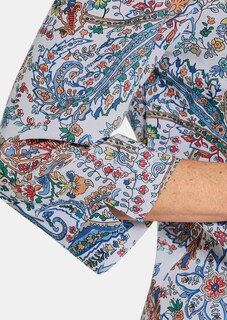 Paisley-Bluse mit Hemdkragen thumbnail 5
