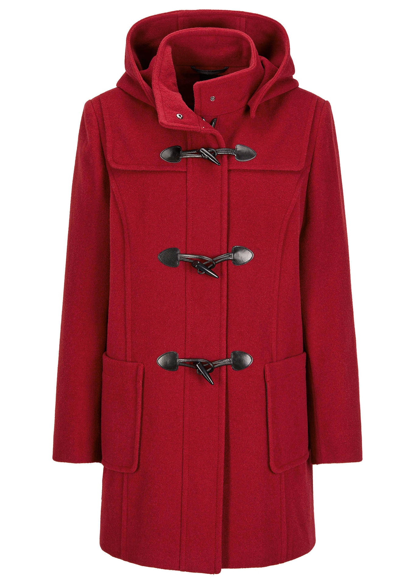 Duffle-coat classique en laine mélangée