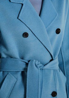 Manteau. Tissu double face. Pure laine thumbnail 6