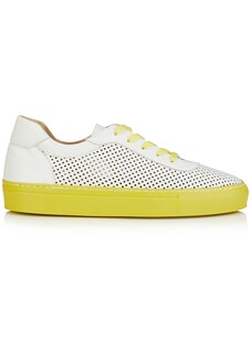 Leder-Sneaker mit Lochmuster thumbnail 5
