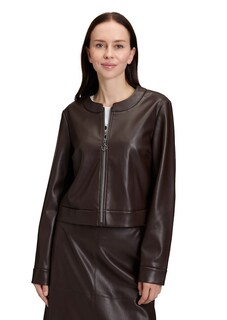 Veste courte en similicuir suédé thumbnail 2