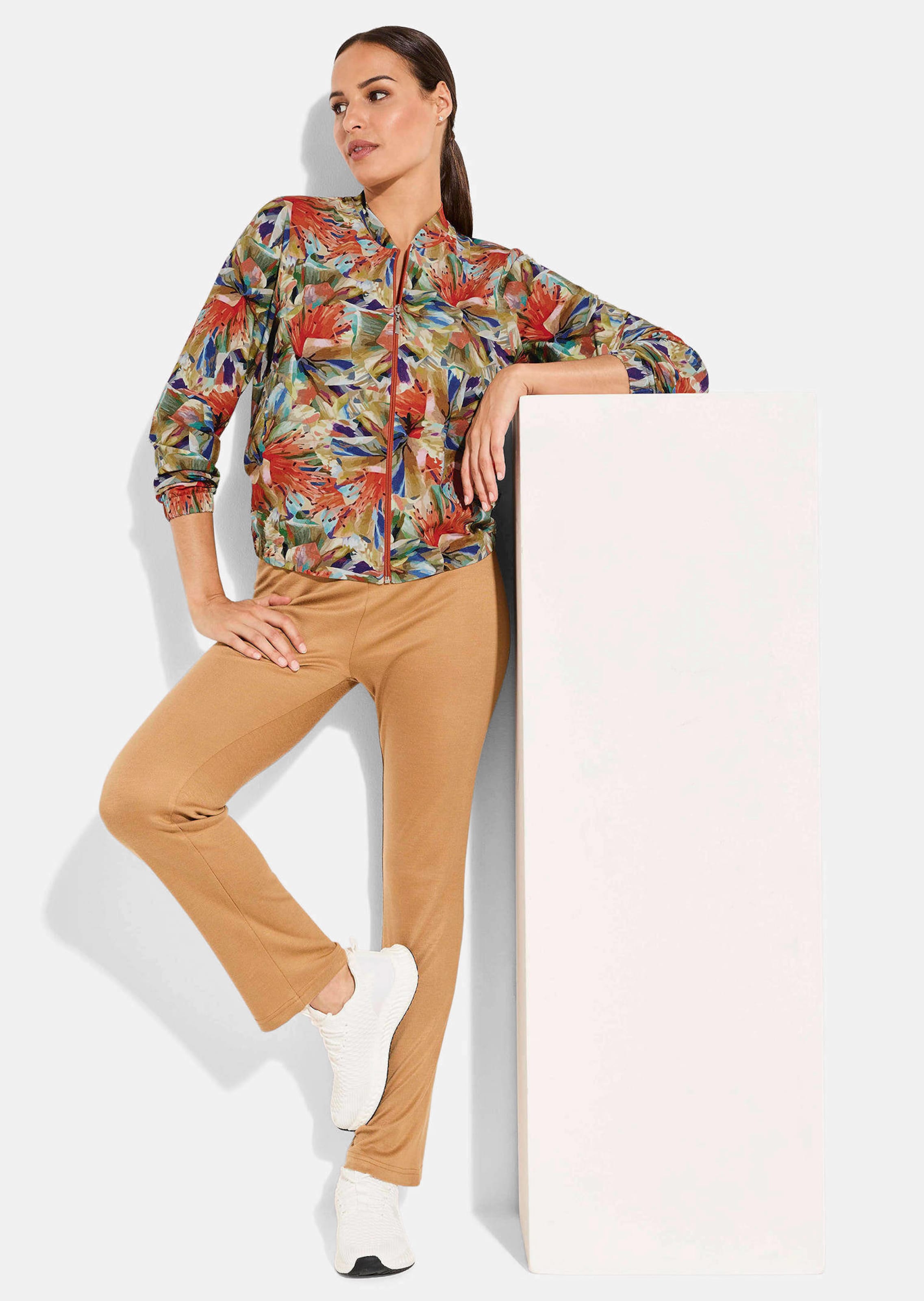 Blouson en jersey de viscose thumbnail 3