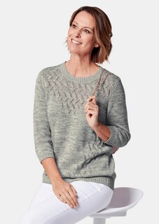 Pull avec motif ajouré séduisant thumbnail 3