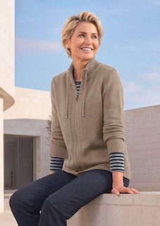 Sportliche Strickjacke thumbnail 5