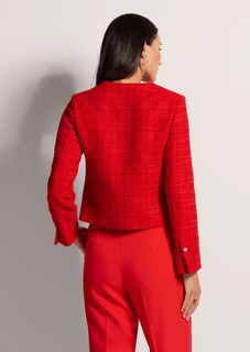 Kurzer Tweed-Blazer thumbnail 4